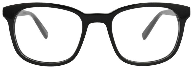 Saint Laurent Round Frame Acetate Optical Frames BlackTransparent