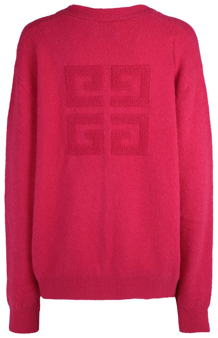 Givenchy 4G Wool Blend Sweater Cyclamen