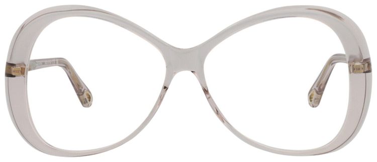 Chloe Round Frame Bio Acetate Optical Frames PinkTransparent