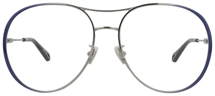 Chloe Aviator Frame Metal Optical Frames BlueTransparent