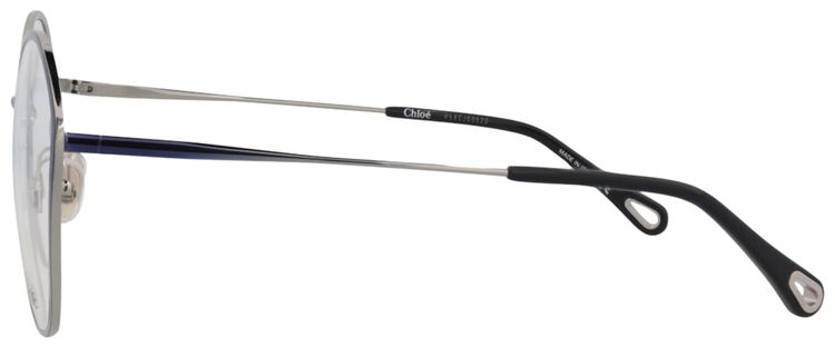 Chloe Square Frame Metal Optical Frames BlueTransparent