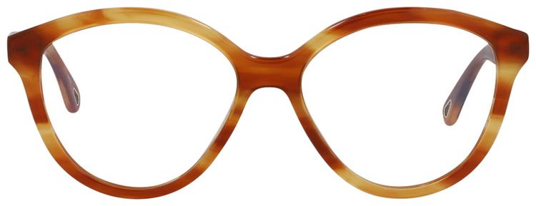 Chloe Cat Eye Frame Bio Acetate Sunglasses HavanaTransparent