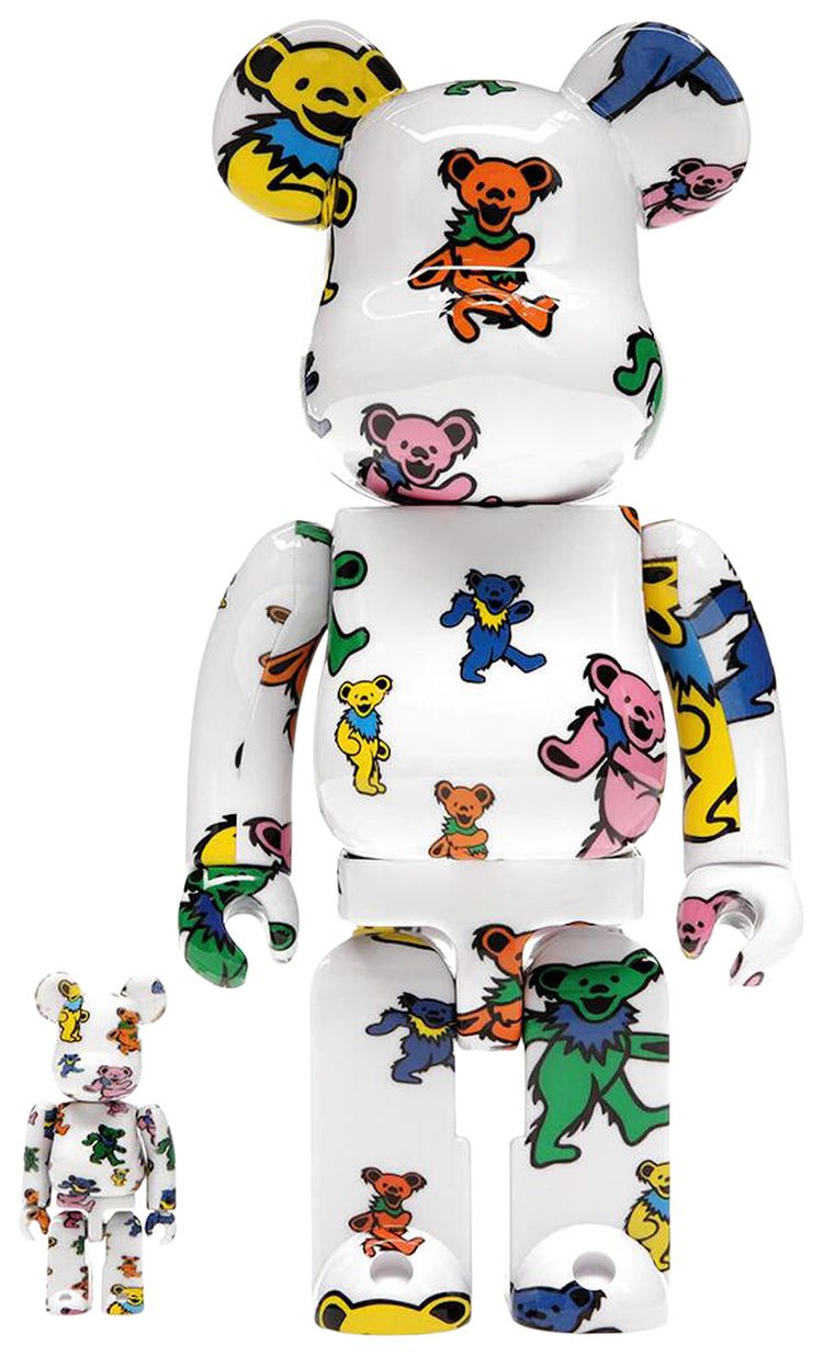 BERBRICK x Grateful Dead Dancing Bear 100  400 Set WhiteMulticolor