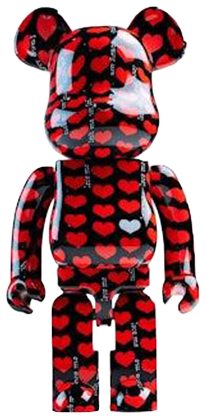 BERBRICK x MediCom Toy 1000 Black Hearts