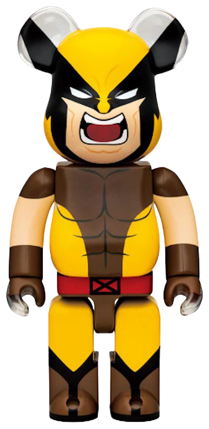 BERBRICK x Marvel X Men Happy Lottery Wolverine 400 Brown Costume