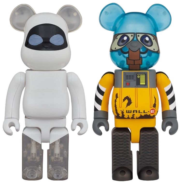 BERBRICK x Disney Pixar EVE And Wall E 1000 Set Multicolor