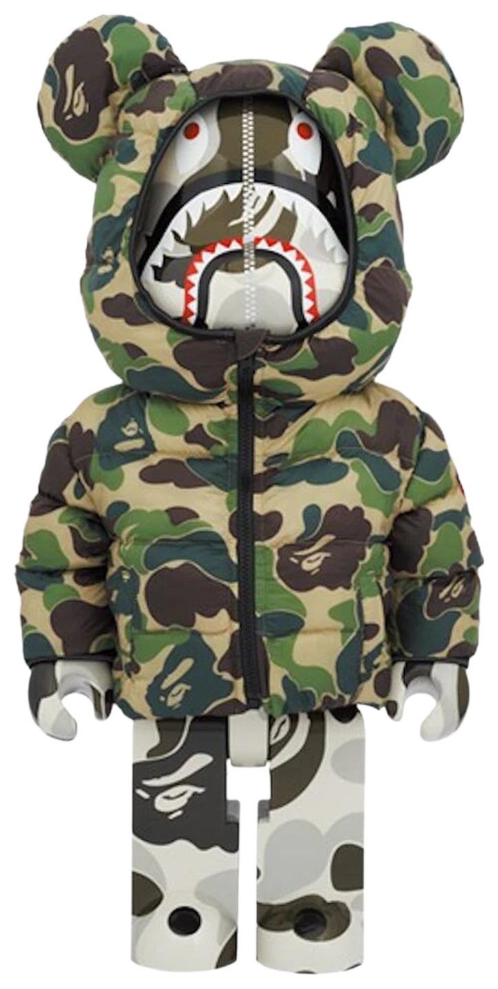 BERBRICK x BAPER x Canada Goose Shark 1000 Green Camo