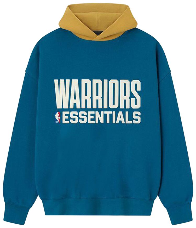Fear of God Essentials Warriors Sport Hoodie Blue SapphireCanyon