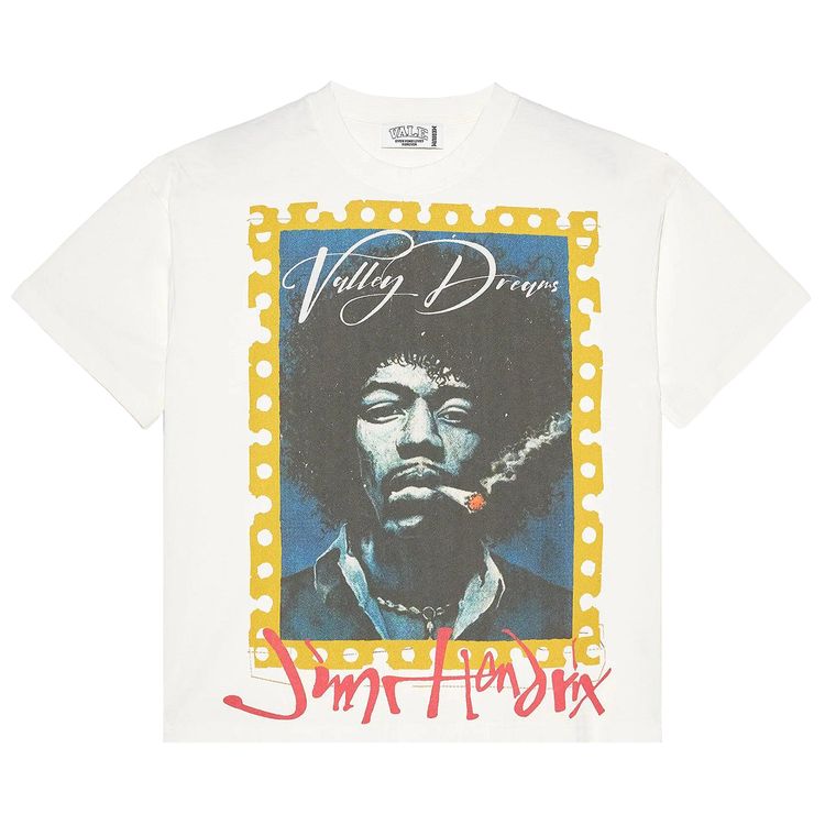 Vale Forever Jimi Hendrix T Shirt White