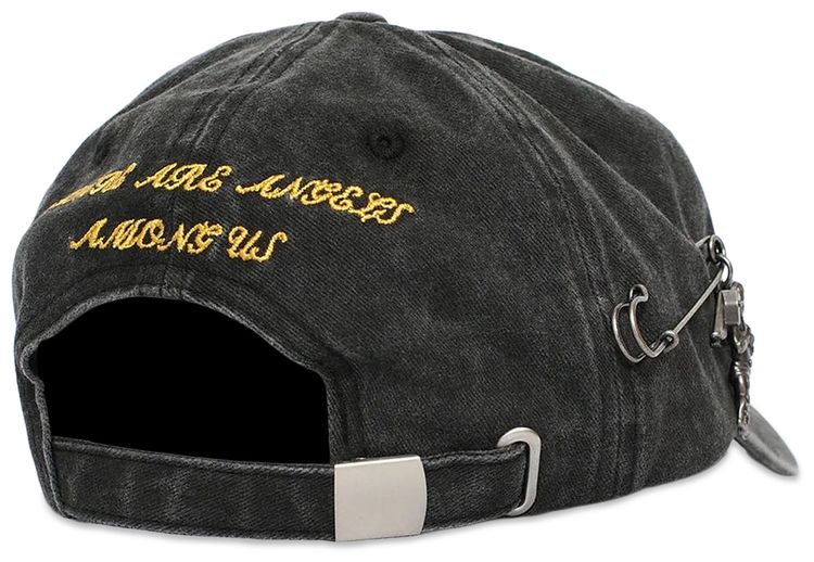 Jungles Angels Cap Washed Black
