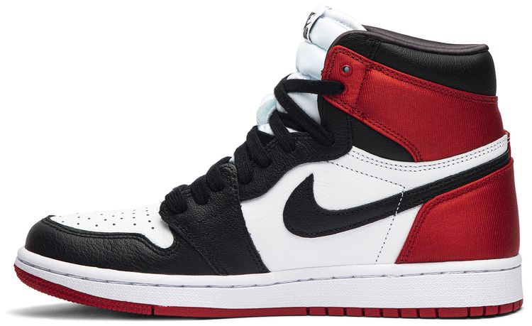 Wmns Air Jordan 1 Retro High Satin Black Toe