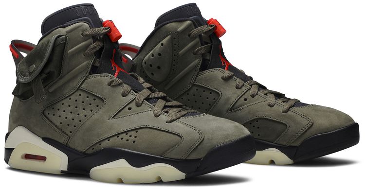 Travis Scott x Air Jordan 6 Retro Olive