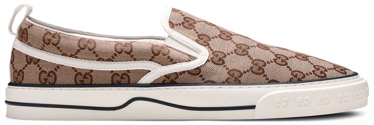Gucci Tennis 1977 Slip On Beige Ebony