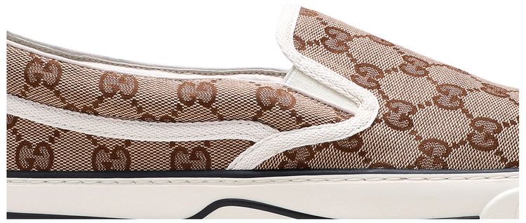 Gucci Tennis 1977 Slip On Beige Ebony