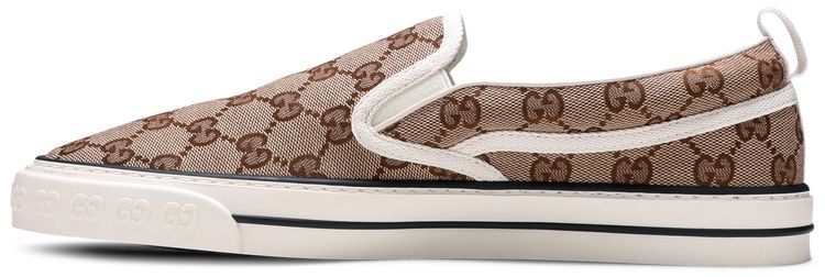 Gucci Tennis 1977 Slip On Beige Ebony