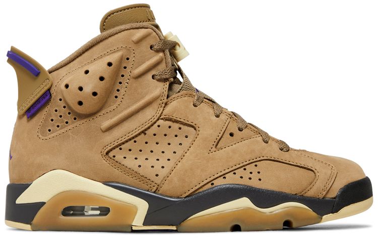 Wmns Air Jordan 6 Retro GORE TEX Brown Kelp