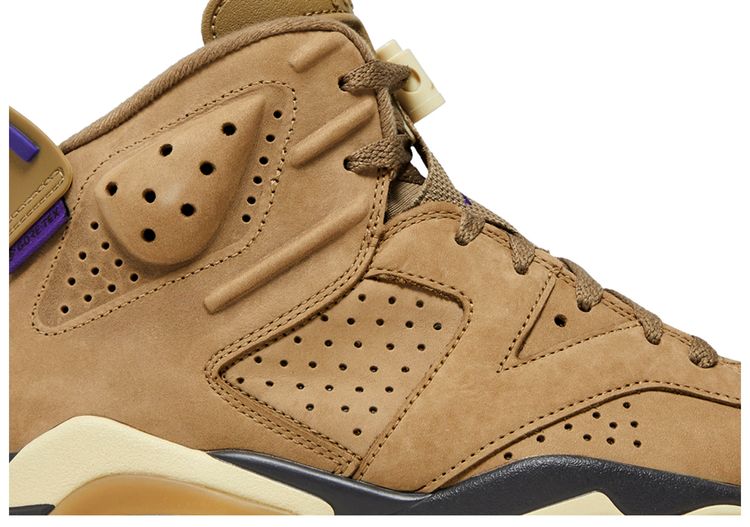 Wmns Air Jordan 6 Retro GORE TEX Brown Kelp