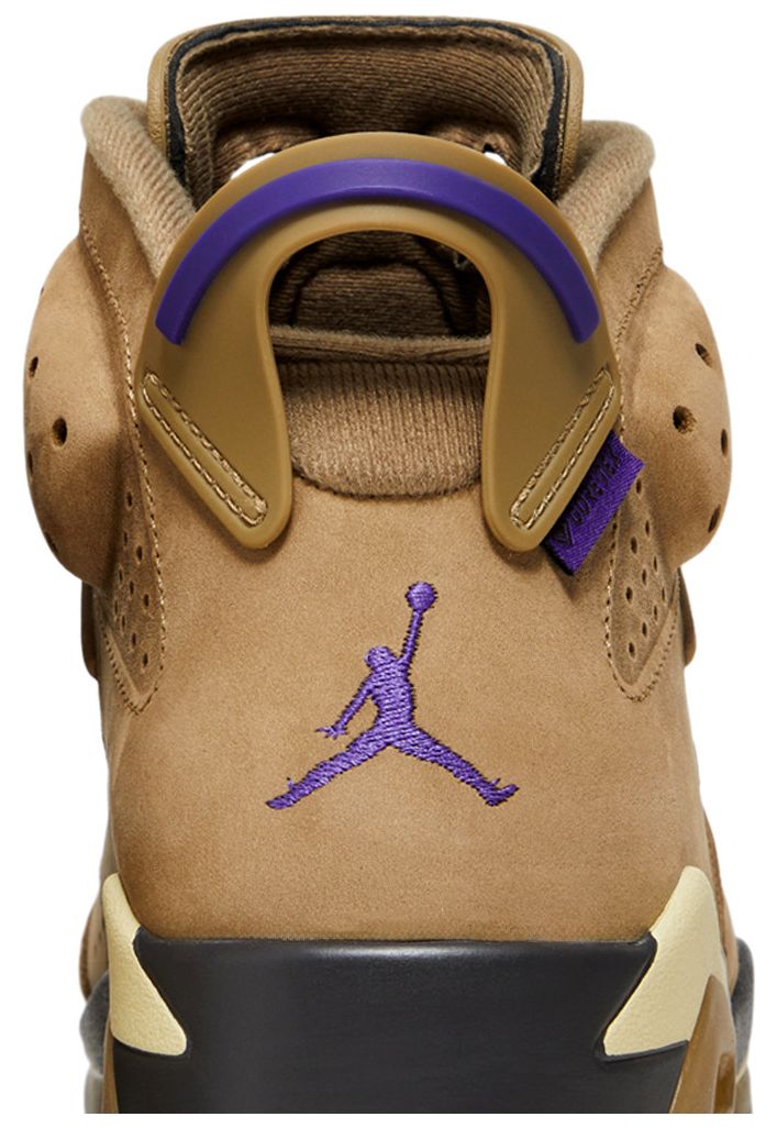 Wmns Air Jordan 6 Retro GORE TEX Brown Kelp