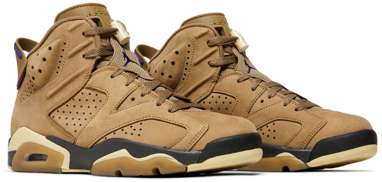 Wmns Air Jordan 6 Retro GORE TEX Brown Kelp