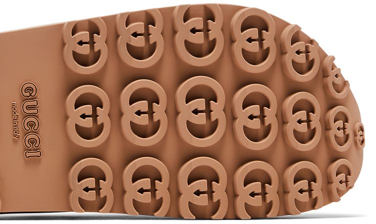 Gucci Wmns Slide Sandal Interlocking G   Brown