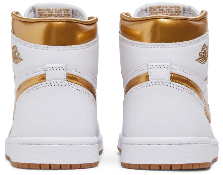 Wmns Air Jordan 1 Retro High OG Metallic Gold