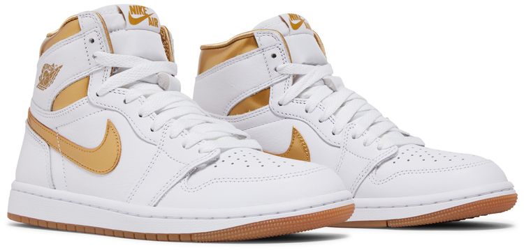 Wmns Air Jordan 1 Retro High OG Metallic Gold