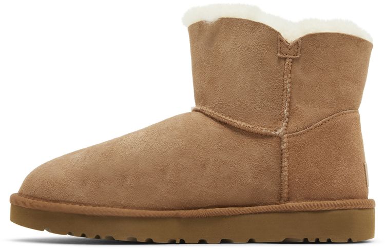 UGG Wmns Mini Bailey Button 2 Boot Chestnut