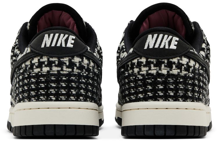 Harris Tweed x Nike Wmns Dunk Low Black Phantom