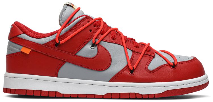 Nike Off White x Dunk Low University Red