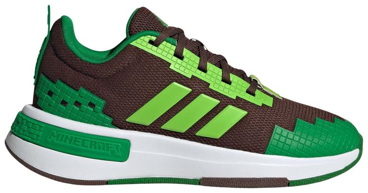 Minecraft x adidas Pro Junior  AuburnSemi Solar GreenCloud White