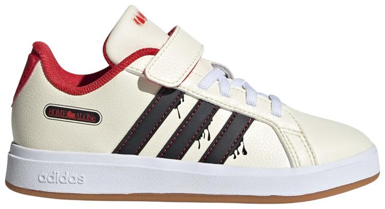 20th Century Fox Home Alone x adidas Grand Court Cream WhiteCore BlackCollegiate Red