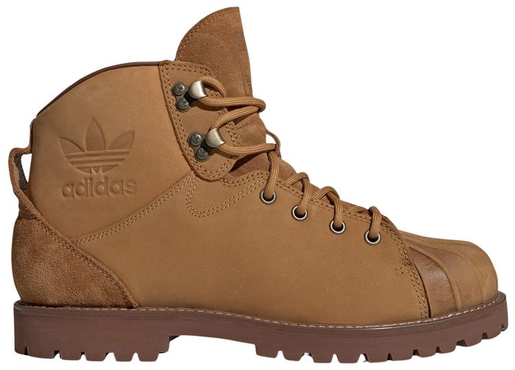 adidas Originals Superstar Boot  Sand GreenSand GreenCore Black