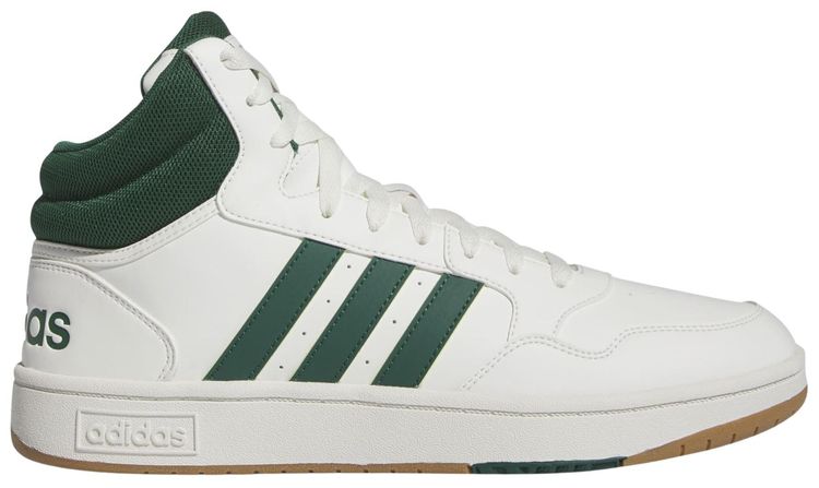 adidas Hoops 30 Mid  Core WhiteCollegiate GreenGum