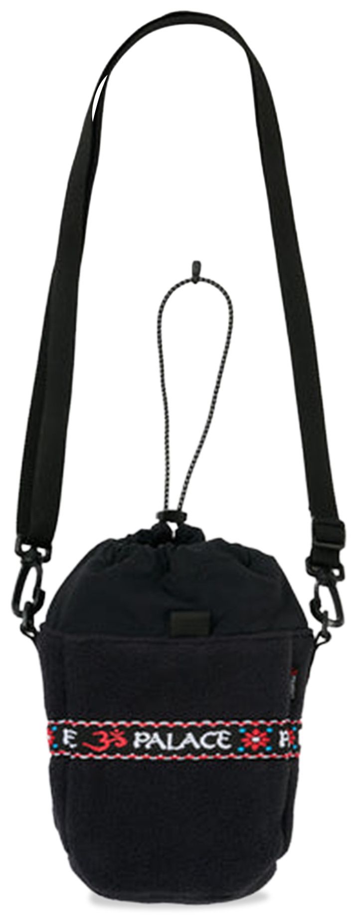 Palace Polartec Om Cinch Bag Black