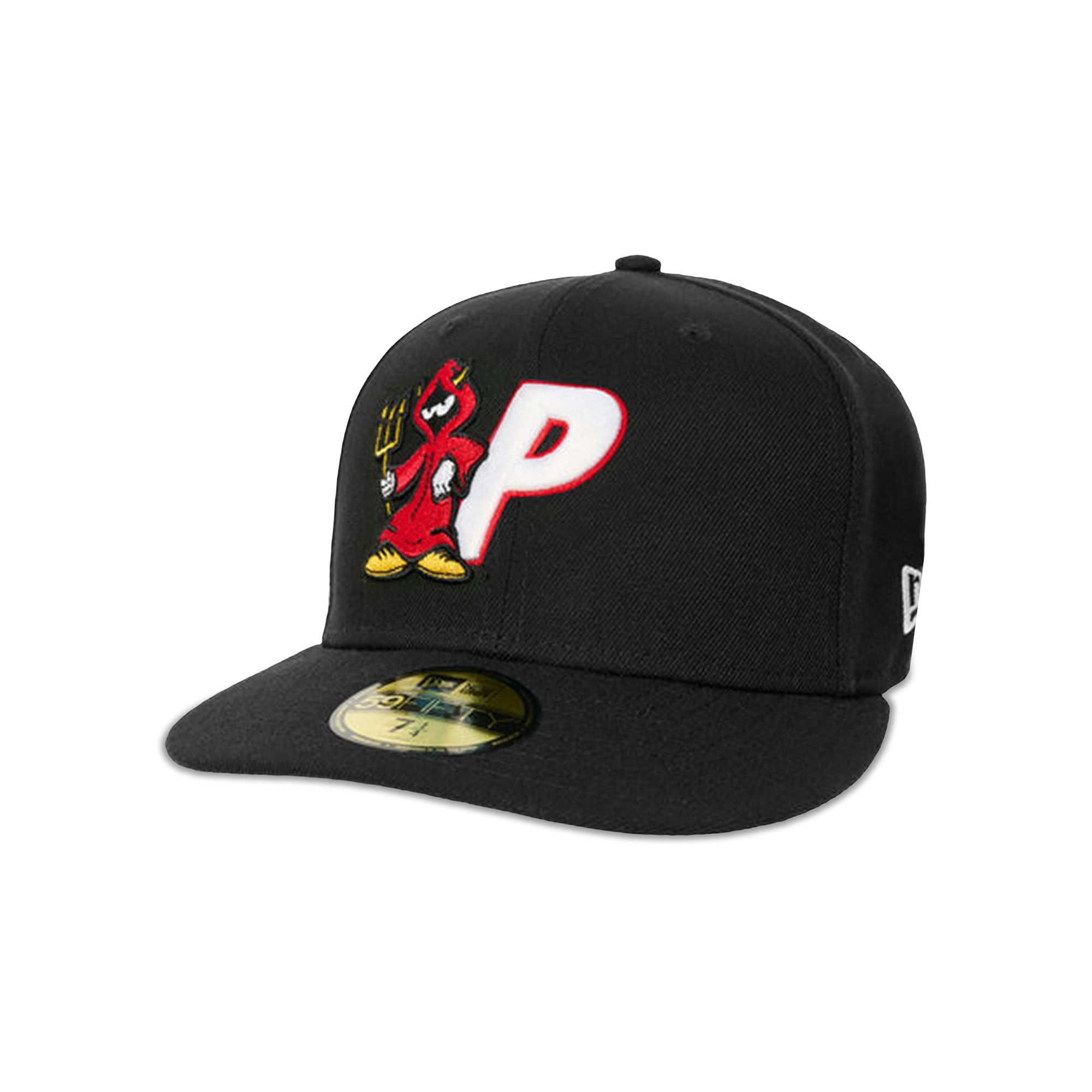 Buy Palace Right And Wrong P New Era 59FIFTY 'Black' - P29H141 | GOAT