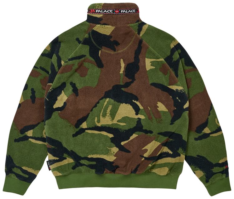 Palace Polartec Om 45661 Zip Woodland Camo