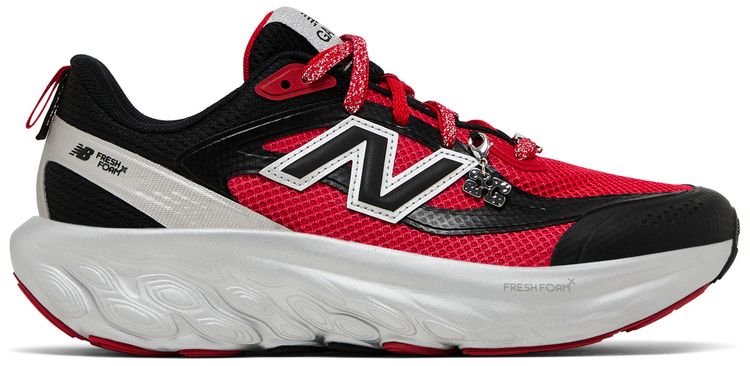 GANNI x New Balance Fresh Foam Trainer Black Racing Red