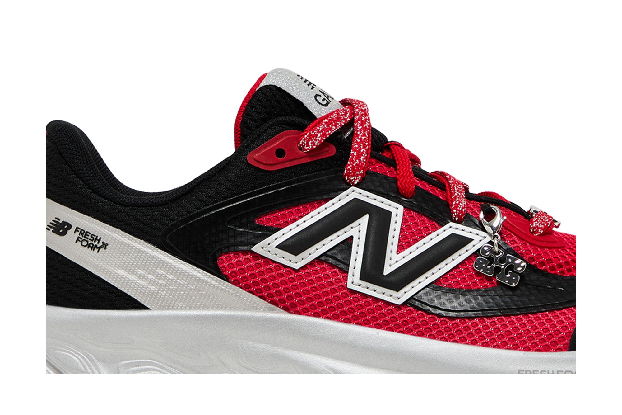 Buy GANNI x New Balance Fresh Foam Trainer 'Black Racing Red