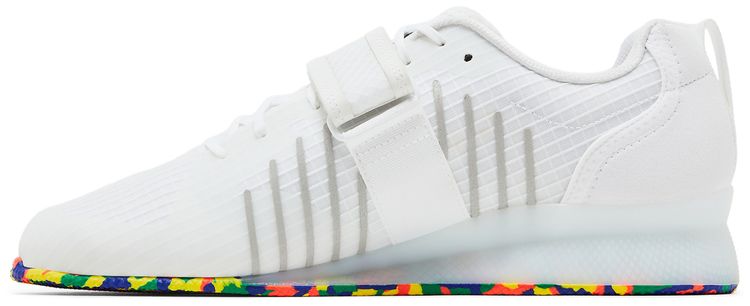 adidas Adipower Weightlifting 3 White Multi Color Sole