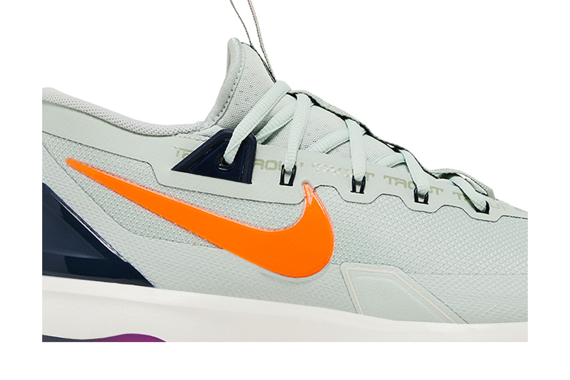 Buy Nike Force Trout 9 Elite MCS 'Light Silver Orange' - HF1116