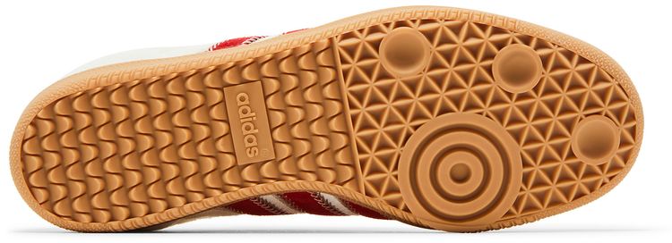 adidas Wmns Samba OG Pony Hair Pack   Wonder Beige Better Scarlet