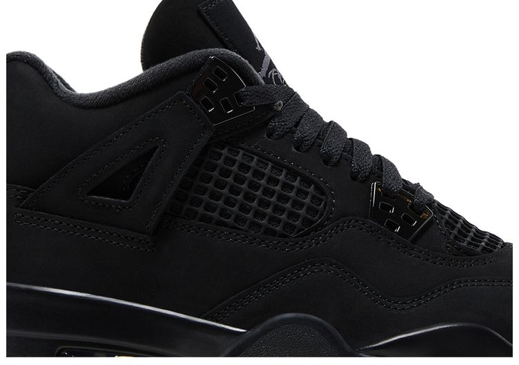 Air Jordan 4 Retro GS Black Cat 2025