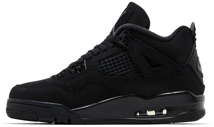 Air Jordan 4 Retro GS Black Cat 2025
