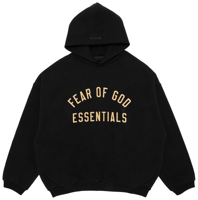 Fear of God Essentials Fleece Hoodie Black