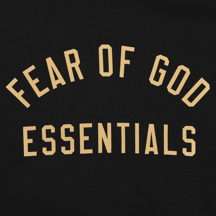 Fear of God Essentials Fleece Hoodie Black