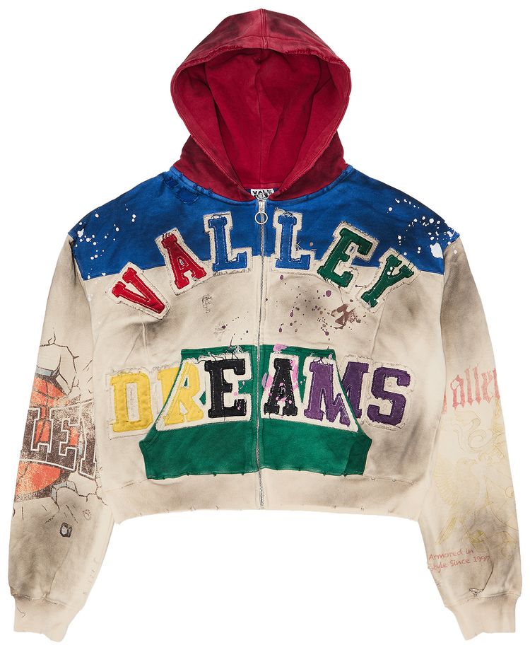 Vale Forever Wonderland Zip Up CreamMulti