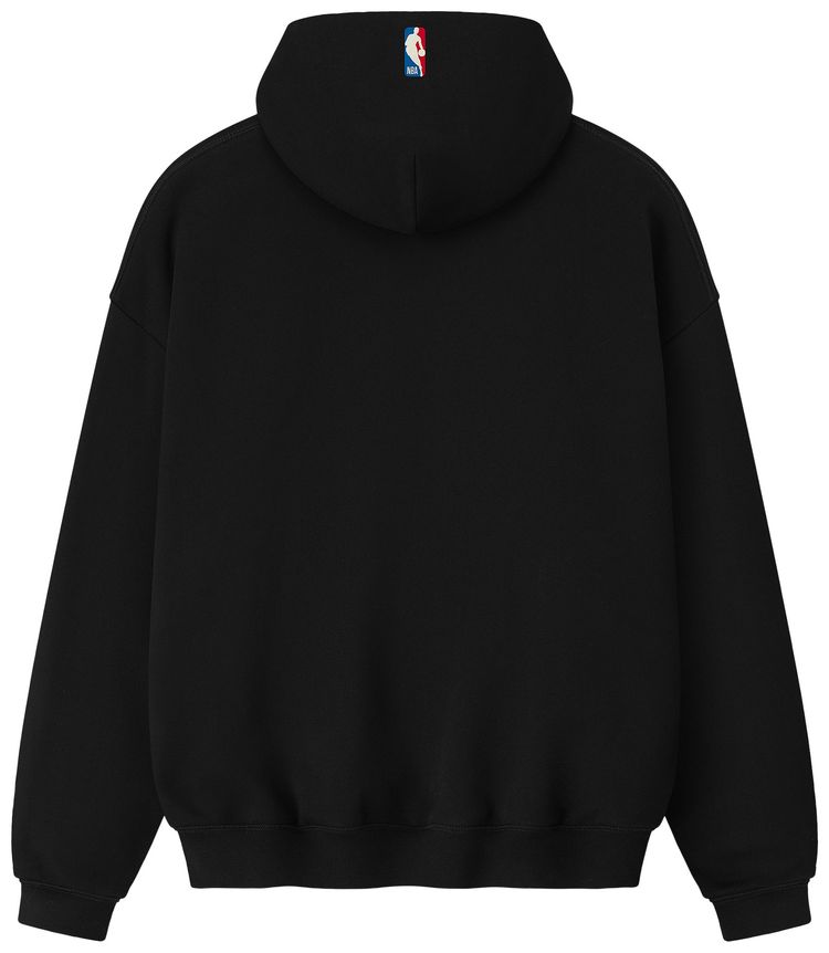 Fear of God Essentials NBA 90s Hoodie Black