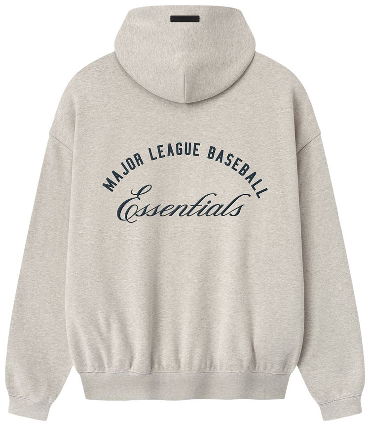 Fear of God Essentials MLB Sport Hoodie Heather Stone