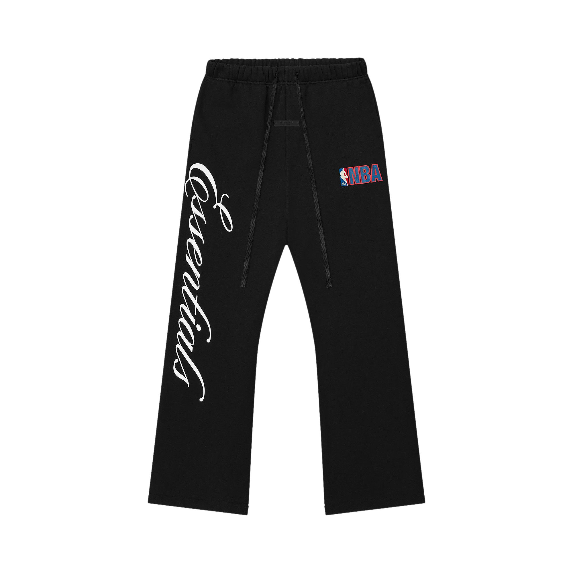 NBA 黒パンツ ドローストリング付き　fear offgod Buy Fear of God Essentials NBA Flare Sweatpant 'Black