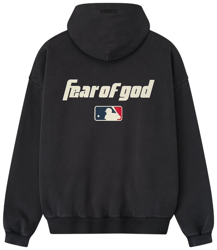 Fear of God Essentials MLB Sport Hoodie Black